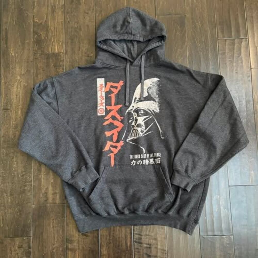 Star Wars Darth Vader Japanese Kanji Hoodie XL